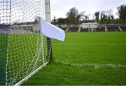 19 February 2023; An umpires white flag before the Allianz Football League Division One match between Monaghan and Donegal at St Tiernach's Park in Clones, Monaghan. Photo by Ramsey Cardy/Sportsfile