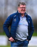 19 February 2023; Limerick manager Ray Dempsey before the Allianz Football League Division Two match between Louth and Limerick at Páirc Mhuire in Ardee, Louth. Photo by Ben McShane/Sportsfile