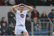 19 February 2023; Eoin Doyle of Kildare reacts during the Allianz Football League Division Two match between Clare and Kildare at Cusack Park in Ennis, Clare. Photo by Seb Daly/Sportsfile