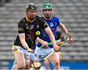 19 February 2023; Gearóid Dunne of Kilkenny in action against Cian O'Dwyer of Tipperary during the Dillon Quirke Foundation Hurling Challenge match between Tipperary and Kilkenny at FBD Semple Stadium in Thurles, Tipperary. Photo by Piaras Ó Mídheach/Sportsfile