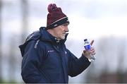 19 February 2023; Louth manager Mickey Harte during the Allianz Football League Division Two match between Louth and Limerick at Páirc Mhuire in Ardee, Louth. Photo by Ben McShane/Sportsfile