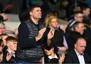 19 February 2023; Former Republic of Ireland International Niall Quinn in attendance during the Dillon Quirke Foundation Hurling Challenge match between Tipperary and Kilkenny at FBD Semple Stadium in Thurles, Tipperary. Photo by Piaras Ó Mídheach/Sportsfile