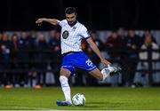 17 February 2023; Wassim Aouachria of Waterford during the SSE Airtricity Men's First Division match between Wexford and Waterford at Ferrycarrig Park in Wexford. Photo by Matt Browne/Sportsfile