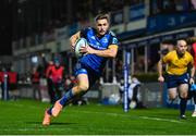 18 February 2023; Jordan Larmour of Leinster during the United Rugby Championship match between Leinster and Dragons at RDS Arena in Dublin. Photo by Harry Murphy/Sportsfile