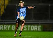 18 February 2023; Carla Rowe of Dublin during the 2023 Lidl Ladies National Football League Division 1 Round 4 match between Kerry and Dublin at Austin Stack Park in Tralee, Kerry. Photo by Eóin Noonan/Sportsfile