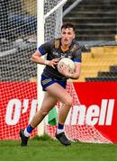 19 February 2023; Emmet McMahon of Clare after putting on the goalkeeper's jersey when teammate Stephen Ryan was shown a black card during the Allianz Football League Division Two match between Clare and Kildare at Cusack Park in Ennis, Clare. Photo by Seb Daly/Sportsfile