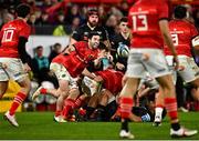 17 February 2023; Paddy Patterson of Munster during the United Rugby Championship match between Munster and Ospreys at Thomond Park in Limerick. Photo by Sam Barnes/Sportsfile