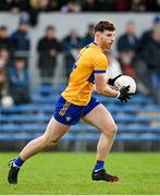 19 February 2023; Ronan Lannigan of Clare during the Allianz Football League Division Two match between Clare and Kildare at Cusack Park in Ennis, Clare. Photo by Seb Daly/Sportsfile