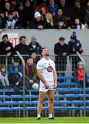 19 February 2023; Ryan Houlihan of Kildare reacts during the Allianz Football League Division Two match between Clare and Kildare at Cusack Park in Ennis, Clare. Photo by Seb Daly/Sportsfile
