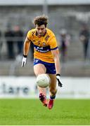 19 February 2023; Manus Doherty of Clare during the Allianz Football League Division Two match between Clare and Kildare at Cusack Park in Ennis, Clare. Photo by Seb Daly/Sportsfile