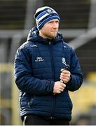 19 February 2023; Monaghan manager Vinny Corey during the Allianz Football League Division One match between Monaghan and Donegal at St Tiernach's Park in Clones, Monaghan. Photo by Ramsey Cardy/Sportsfile