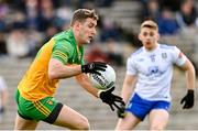 19 February 2023; Hugh McFadden of Donegal during the Allianz Football League Division One match between Monaghan and Donegal at St Tiernach's Park in Clones, Monaghan. Photo by Ramsey Cardy/Sportsfile