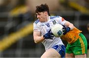 19 February 2023; Stephen O'Hanlon of Monaghan during the Allianz Football League Division One match between Monaghan and Donegal at St Tiernach's Park in Clones, Monaghan. Photo by Ramsey Cardy/Sportsfile