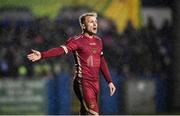 17 February 2023; Conor McCormack of Galway United during the SSE Airtricity Men's First Division match between Finn Harps and Galway United at Finn Park in Ballybofey, Donegal. Photo by David Fitzgerald/Sportsfile