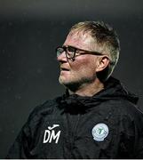 17 February 2023; Finn Harps assistant manager Darren Murphy during the SSE Airtricity Men's First Division match between Finn Harps and Galway United at Finn Park in Ballybofey, Donegal. Photo by David Fitzgerald/Sportsfile