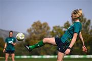 20 February 2023; Claire Walsh during a Republic of Ireland women training session at Dama de Noche Football Center in Marbella, Spain. Photo by Stephen McCarthy/Sportsfile