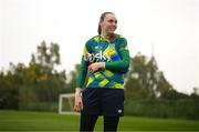 20 February 2023; Goalkeeper Megan Walsh during a Republic of Ireland women training session at Dama de Noche Football Center in Marbella, Spain. Photo by Stephen McCarthy/Sportsfile