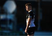 20 February 2023; Paddy Taylor of Newbridge College during the Bank of Ireland Leinster Rugby Schools Senior Cup Quarter Final match between CBC Monkstown and Newbridge College at Energia Park in Dublin. Photo by Harry Murphy/Sportsfile