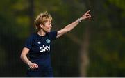 20 February 2023; Manager Vera Pauw during a Republic of Ireland women training session at Dama de Noche Football Center in Marbella, Spain. Photo by Stephen McCarthy/Sportsfile