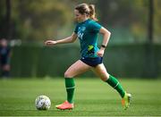 20 February 2023; Harriet Scott during a Republic of Ireland women training session at Dama de Noche Football Center in Marbella, Spain. Photo by Stephen McCarthy/Sportsfile