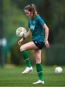 20 February 2023; Heather Payne during a Republic of Ireland women training session at Dama de Noche Football Center in Marbella, Spain. Photo by Stephen McCarthy/Sportsfile