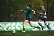 20 February 2023; Heather Payne during a Republic of Ireland women training session at Dama de Noche Football Center in Marbella, Spain. Photo by Stephen McCarthy/Sportsfile