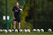 20 February 2023; Assistant manager Tom Elmes during a Republic of Ireland women training session at Dama de Noche Football Center in Marbella, Spain. Photo by Stephen McCarthy/Sportsfile
