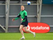 21 February 2023; Jamie Osborne during an Ireland rugby squad training session at the IRFU High Performance Centre at the Sport Ireland Campus in Dublin. Photo by Harry Murphy/Sportsfile