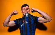 20 February 2023; Jack Kavanagh poses for a portrait during a Athlone Town squad portrait session at Athlone Town Stadium in Westmeath. Photo by Eóin Noonan/Sportsfile