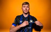 20 February 2023; Blake Ryan poses for a portrait during a Athlone Town squad portrait session at Athlone Town Stadium in Westmeath. Photo by Eóin Noonan/Sportsfile