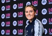 21 February 2023; Jessie Stapleton of Shelbourne at the launch of the EA SPORTS LOI Academy development programme held at FAI Headquarters in Abbotstown, Dublin. Photo by Piaras Ó Mídheach/Sportsfile