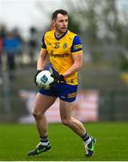 19 February 2023; Ciarán Murtagh of Roscommon during the Allianz Football League Division One match between Roscommon and Armagh at Dr Hyde Park in Roscommon. Photo by Harry Murphy/Sportsfile