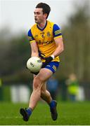 19 February 2023; Brian Stack of Roscommon during the Allianz Football League Division One match between Roscommon and Armagh at Dr Hyde Park in Roscommon. Photo by Harry Murphy/Sportsfile