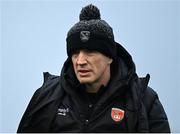 19 February 2023; Armagh manager Kieran McGeeney during the Allianz Football League Division One match between Roscommon and Armagh at Dr Hyde Park in Roscommon. Photo by Harry Murphy/Sportsfile