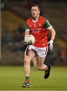 18 February 2023; Stephen Coen of Mayo during the Allianz Football League Division One match between Mayo and Kerry at Hastings Insurance MacHale Park in Castlebar, Mayo. Photo by Brendan Moran/Sportsfile