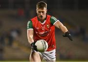 18 February 2023; Cillian O'Connor of Mayo during the Allianz Football League Division One match between Mayo and Kerry at Hastings Insurance MacHale Park in Castlebar, Mayo. Photo by Brendan Moran/Sportsfile