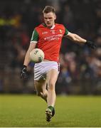 18 February 2023; Matthew Ruane of Mayo during the Allianz Football League Division One match between Mayo and Kerry at Hastings Insurance MacHale Park in Castlebar, Mayo. Photo by Brendan Moran/Sportsfile