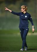 21 February 2023; Manager Vera Pauw during a Republic of Ireland women training session at Dama de Noche Football Center in Marbella, Spain. Photo by Stephen McCarthy/Sportsfile