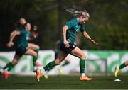21 February 2023; Lily Agg during a Republic of Ireland women training session at Dama de Noche Football Center in Marbella, Spain. Photo by Stephen McCarthy/Sportsfile