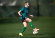 21 February 2023; Harriet Scott during a Republic of Ireland women training session at Dama de Noche Football Center in Marbella, Spain. Photo by Stephen McCarthy/Sportsfile