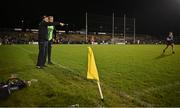 18 February 2023; Kerry manager Jack O'Connor, left, and coach  Arthur Fitzgerald during the Allianz Football League Division One match between Mayo and Kerry at Hastings Insurance MacHale Park in Castlebar, Mayo. Photo by Brendan Moran/Sportsfile