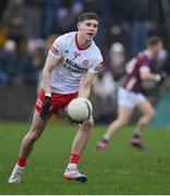 19 February 2023; Niall Devlin of Tyrone during the Allianz Football League Division One match between Galway and Tyrone at St Jarlath's Park in Tuam, Galway. Photo by Brendan Moran/Sportsfile