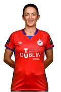 20 February 2023; Siobhán Killeen during a Shelbourne squad portrait session at Tolka Park in Dublin. Photo by Sam Barnes/Sportsfile