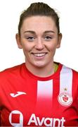 21 February 2023; Amy Roddy poses for a portrait during a Sligo Rovers squad portrait session at The Showgrounds in Sligo. Photo by Eóin Noonan/Sportsfile