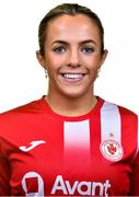 21 February 2023; Leah Kelly poses for a portrait during a Sligo Rovers squad portrait session at The Showgrounds in Sligo. Photo by Eóin Noonan/Sportsfile