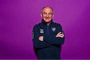 20 February 2023; Manager Noel King poses for a portrait during a Shelbourne squad portrait session at Tolka Park in Dublin. Photo by Sam Barnes/Sportsfile