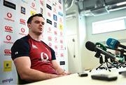 22 February 2023; James Ryan during an Ireland rugby media conference at the IRFU High Performance Centre at the Sport Ireland Campus in Dublin. Photo by David Fitzgerald/Sportsfile