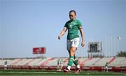 22 February 2023; Katie McCabe of Republic of Ireland during the international friendly match between China PR and Republic of Ireland at Estadio Nuevo Mirador in Algeciras, Spain. Photo by Stephen McCarthy/Sportsfile