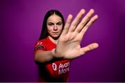 21 February 2023; Alice Lillie poses for a portrait during a Sligo Rovers squad portrait session at The Showgrounds in Sligo. Photo by Eóin Noonan/Sportsfile