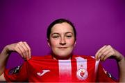 21 February 2023; Keri Loughrey poses for a portrait during a Sligo Rovers squad portrait session at The Showgrounds in Sligo. Photo by Eóin Noonan/Sportsfile